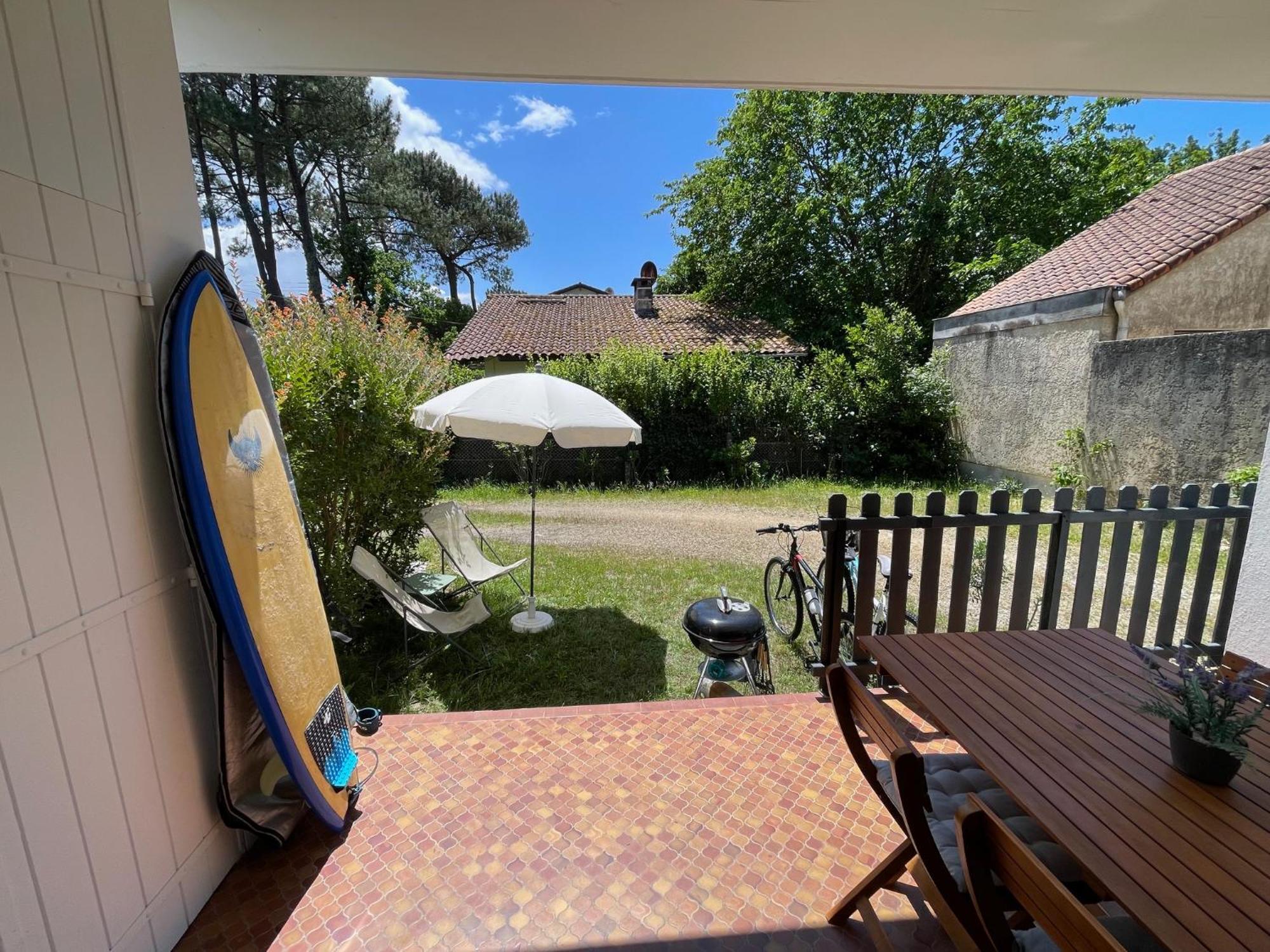Appartement Avec Chambre, Terrasse Et Jardinet Proche Plage, Foret Pins, Piste Cyclable, Lac Mimizan-Plage Buitenkant foto