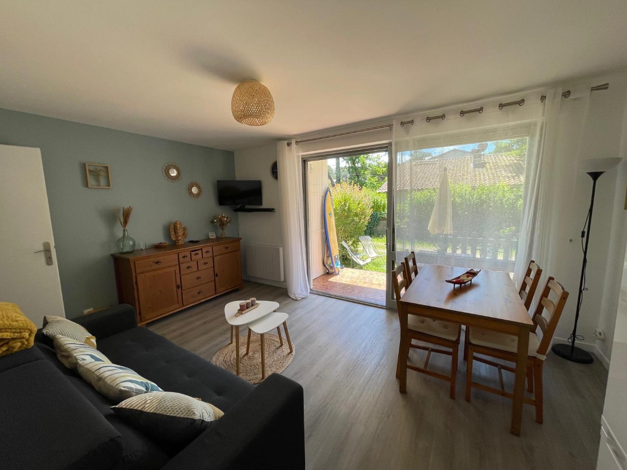 Appartement Avec Chambre, Terrasse Et Jardinet Proche Plage, Foret Pins, Piste Cyclable, Lac Mimizan-Plage Buitenkant foto