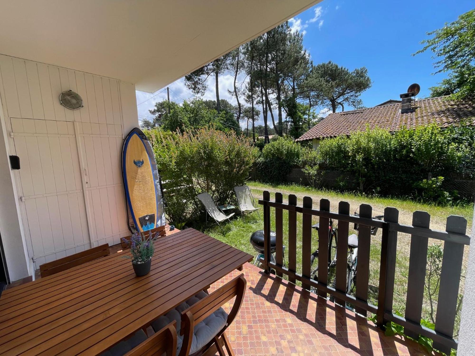 Appartement Avec Chambre, Terrasse Et Jardinet Proche Plage, Foret Pins, Piste Cyclable, Lac Mimizan-Plage Buitenkant foto
