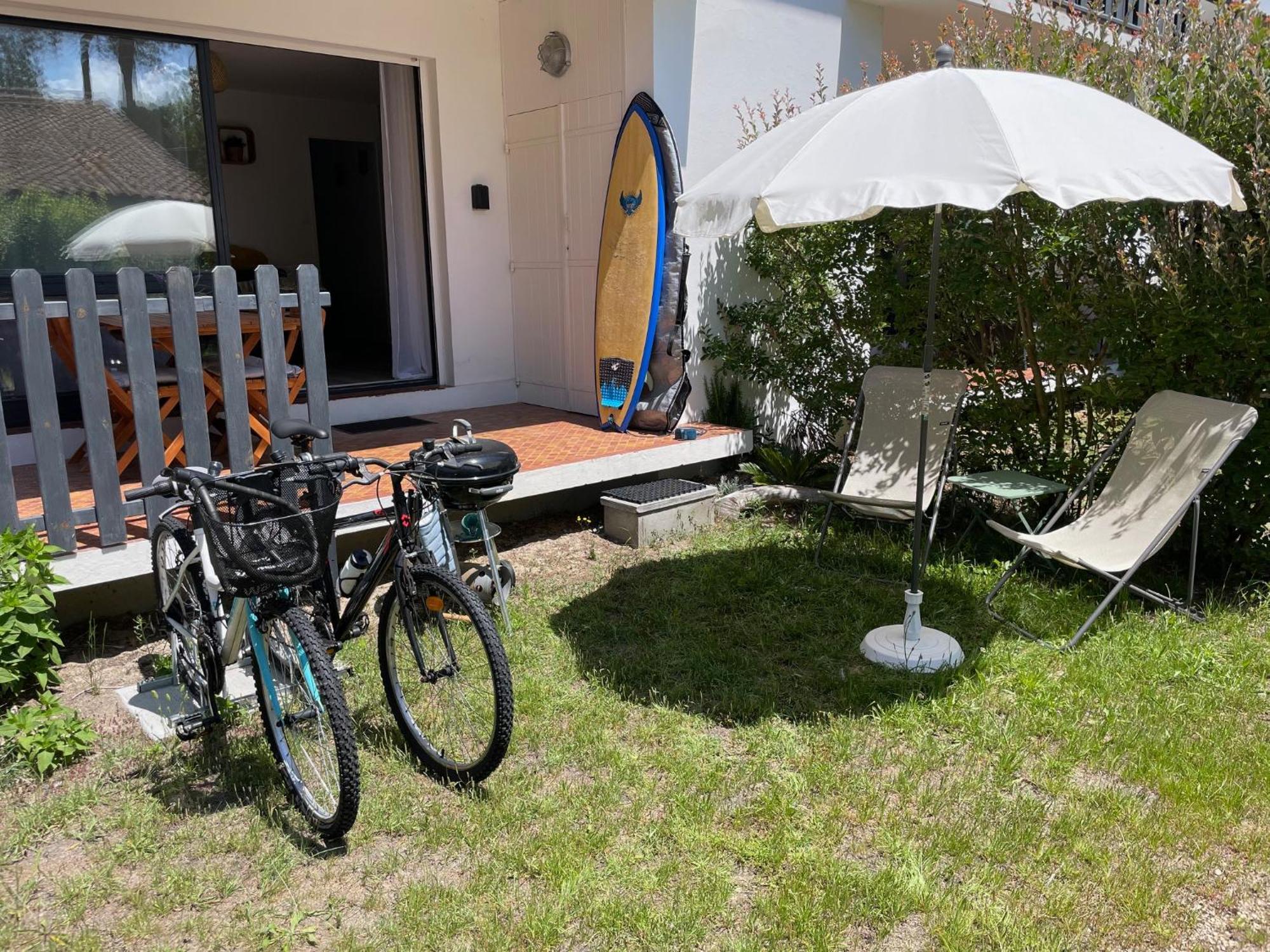 Appartement Avec Chambre, Terrasse Et Jardinet Proche Plage, Foret Pins, Piste Cyclable, Lac Mimizan-Plage Buitenkant foto